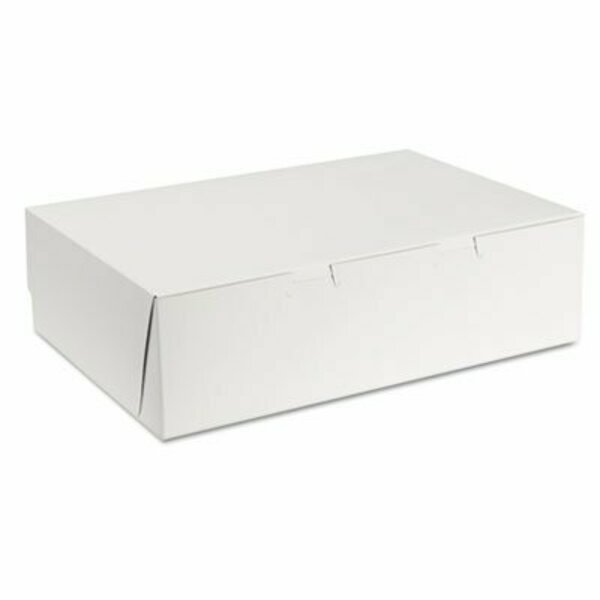 Southern Champion SCT, Tuck-Top Bakery Boxes, 14w X 10d X 4h, White, 100PK 1025